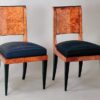 A pair of Neoclassical side chairs