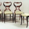 Set of four Biedermeier chairs