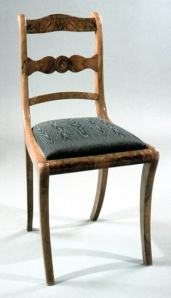 A Biedermeier side chair