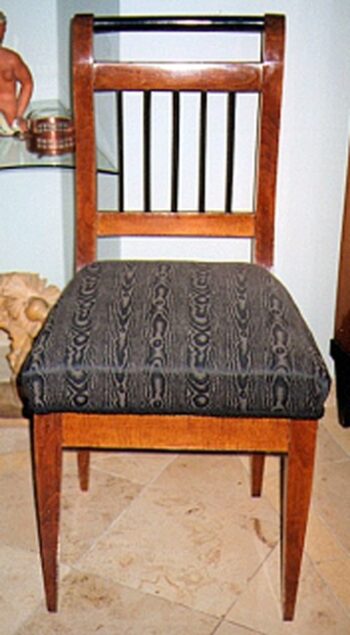 A Biedermeier side chair