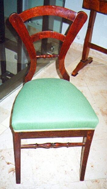 A Biedermeier side chair