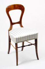 Set of six Biedermeier side chairs 2