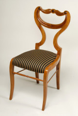 A pair of Biedermeier side chairs 2