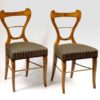 A pair of Biedermeier side chairs