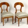 A pair of Biedermeier chairs