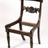 A set of five Biedermeier side chairs