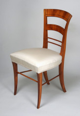 A pair of Biedermeier side chairs 2