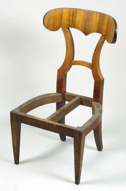 Pair of Biedermeier side chairs