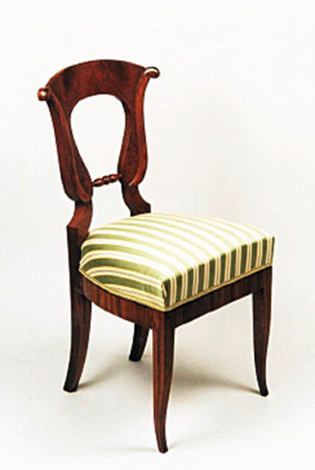 A Biedermeier side chair