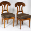 A pair of Biedermeier chairs