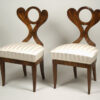 A pair of Biedermeier chairs