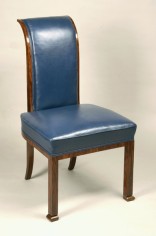 A set of four Art Deco side chairs 2