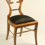 A set of six Biedermeier side chairs
