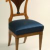 A set of six Biedermeier dining chairs