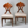 A pair of Biedermeier side chairs