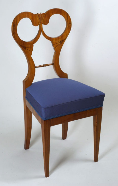 A single Biedermeier side chair