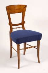 A pair of Biedermeier side chairs 2