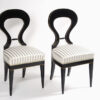 A pair of Biedermeier chairs