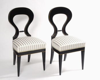 A pair of Biedermeier chairs