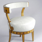 An exquisite Biederermeier side chair