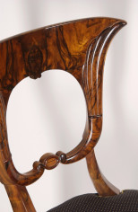 An exceptional Biedermeier side chair 2