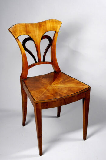 A Biedermeier side chair