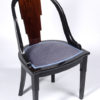 A set of six Art Deco dining chairs