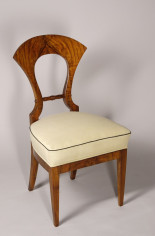 A set of four Biedermeier side chairs 2