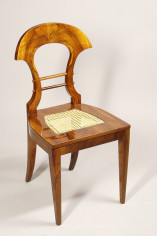 A set of six exceptional Biedermeier side chairs 3