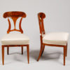 A pair of Biedermeier side chairs