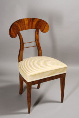 A set of four Biedermeier side chairs 2