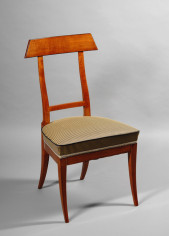 A set of unusual Biedermeier dining chairs 2