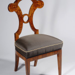 An exceptional Biedermeier side chair