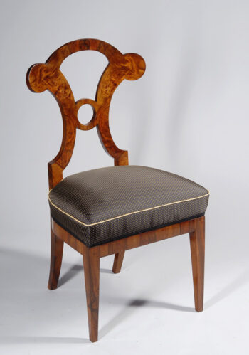 An exceptional Biedermeier side chair