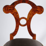An exceptional Biedermeier side chair