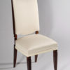 A set of six Art Deco dining chairs