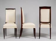 A set of six Art Deco dining chairs 3