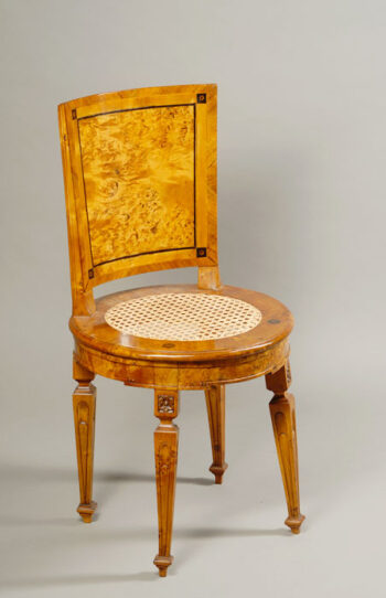 A single Neoclassical side chair