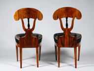 A fine pair of Biedermeier side chairs 3