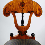 A fine pair of Biedermeier side chairs