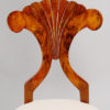 An exceptional pair of Biedermeier side chairs