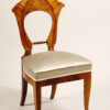 An elegant set of four Biedermeier chairs