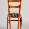 A set of four Biedermeier chairs