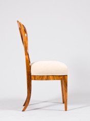 A pair of two exceptional Biedermeier chairs attributed to Josef Danhauser 4
