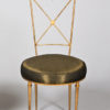 An Art Deco side chair