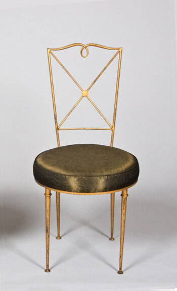An Art Deco side chair