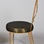 An Art Deco side chair