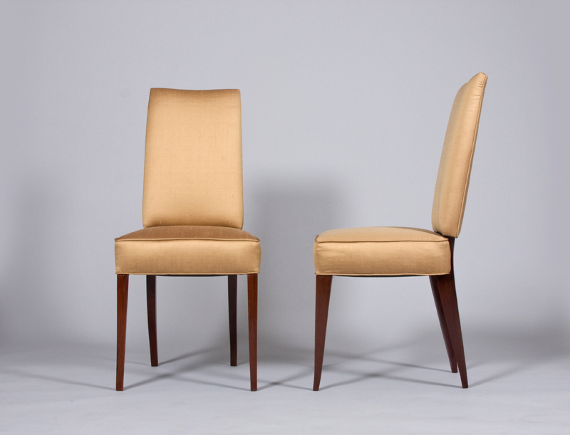 A set of six modernist dining chairs 2