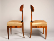 A set of four outstanding Biedermeier side chairs 4
