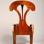 A set of four outstanding Biedermeier side chairs